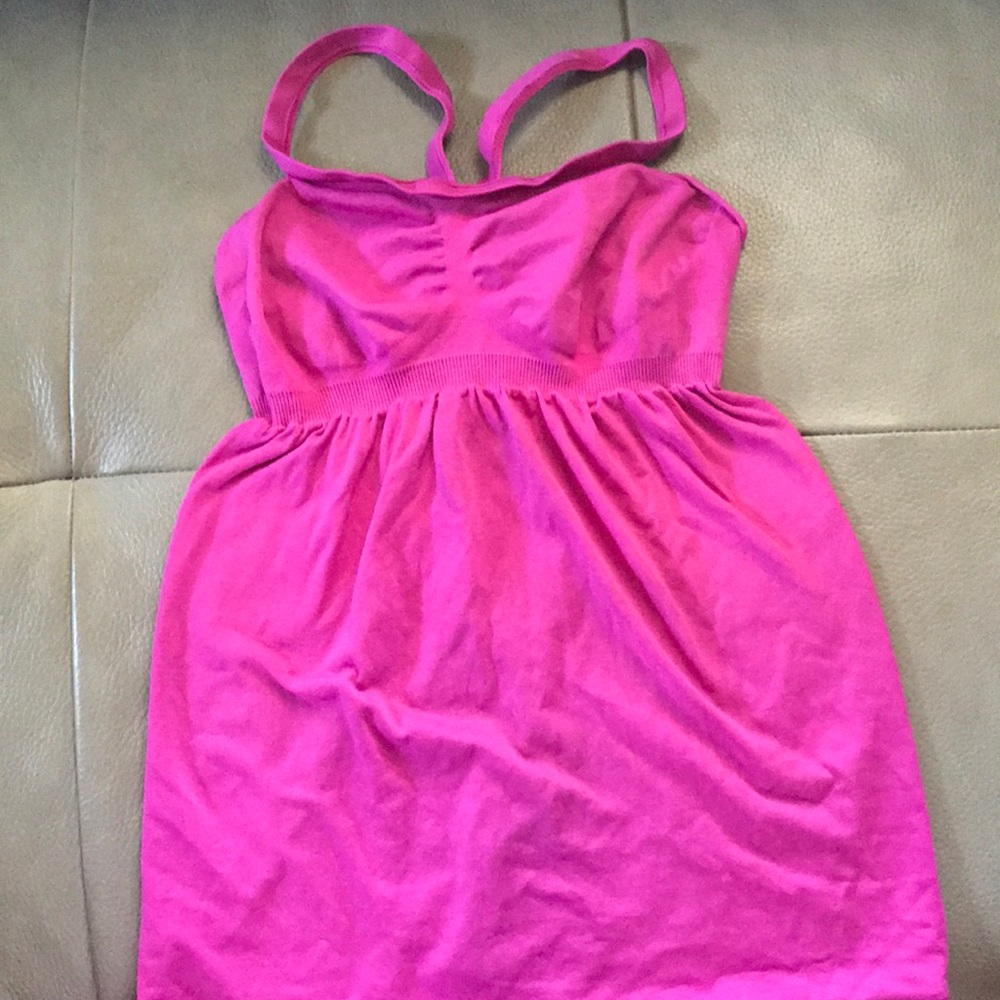 Barely there racer back tank top